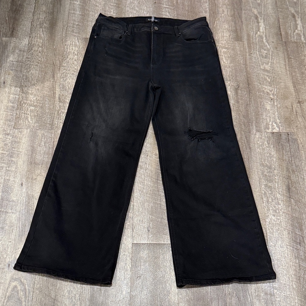 Black Wide Leg Women's Jeans
